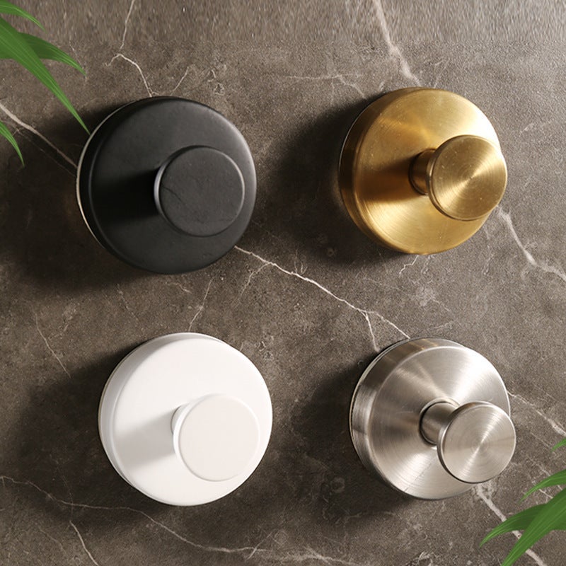 Stainless Steel Strong Suction Cup Hook Kitchen Bathroom Towel Hook Punch-Free Toilet Metal Coat Hook - Image 5